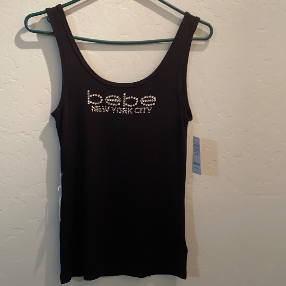 bebe NEW YORK LOW NK TANK